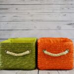 About baskets, orange, green, storage, green, storage, storage, storage, storage, storage